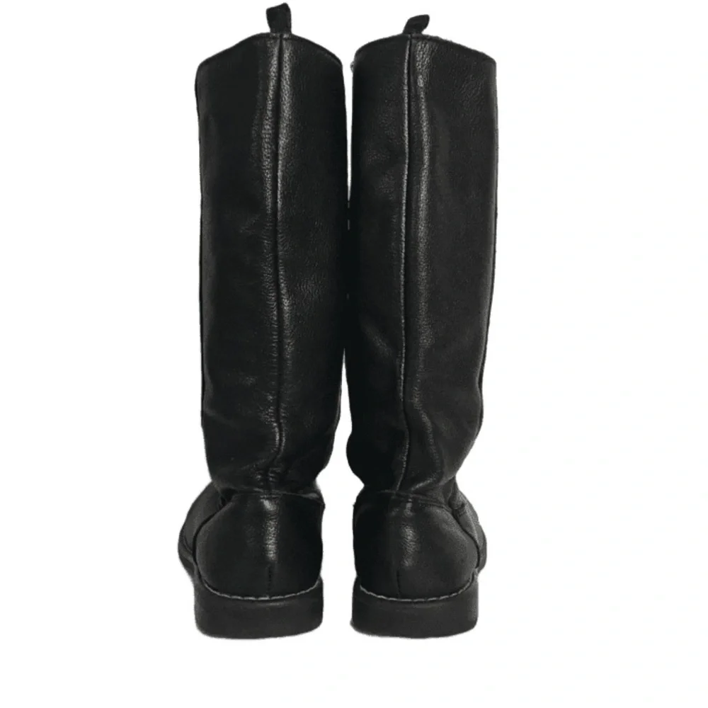 Gap Leather Black Kids Girls Comforts Boots 2